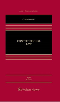 Constitutional Law (5th Edition) - Epub + Converted pdf